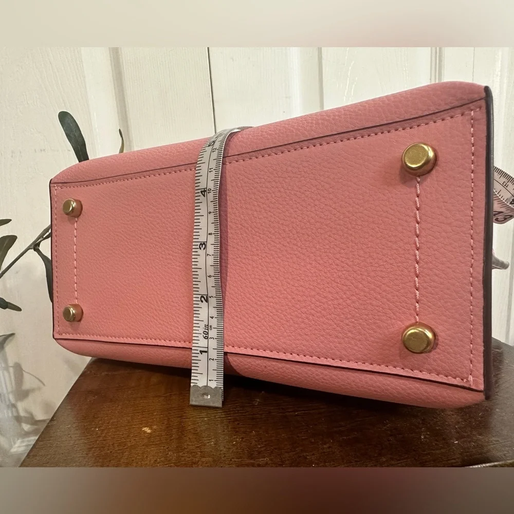 Coach Willow tote 24 colorblock pink purple crossbody convertible - Picture 13 of 16